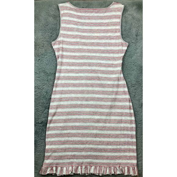 Max studio side-ruched striped sheath dress - Picture 4 of 9